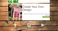 Desktop Screenshot of calsilk.net